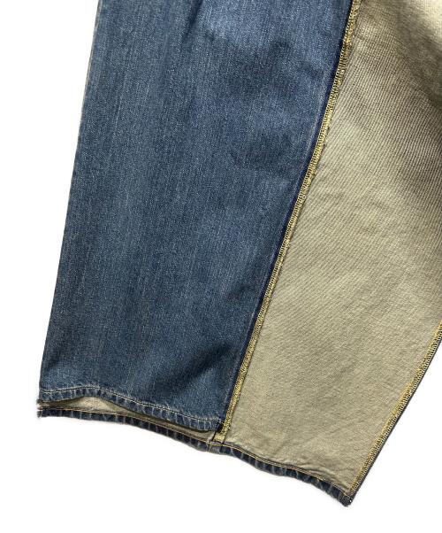 JUNYA WATANABE MAN（ジュンヤワタナベマン）JUNYA WATANABE MAN (ジュンヤワタナベマン) LEVI'S (リーバイス) 綿デニム製品加工カスタマイズ WO-P209/AD2024 インディゴ サイズ:Sの古着・服飾アイテム