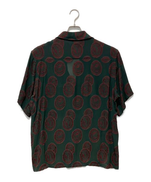 Needles（ニードルズ）Needles (ニードルズ) Italian Collar S/S Shirt グリーン サイズ:Lの古着・服飾アイテム