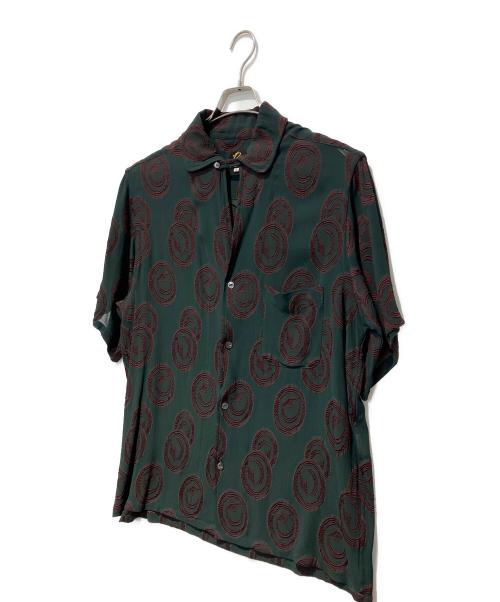 Needles（ニードルズ）Needles (ニードルズ) Italian Collar S/S Shirt グリーン サイズ:Lの古着・服飾アイテム