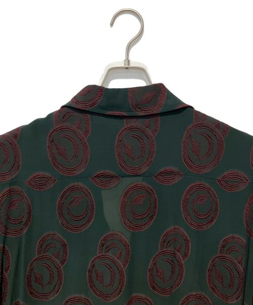 Needles（ニードルズ）Needles (ニードルズ) Italian Collar S/S Shirt グリーン サイズ:Lの古着・服飾アイテム