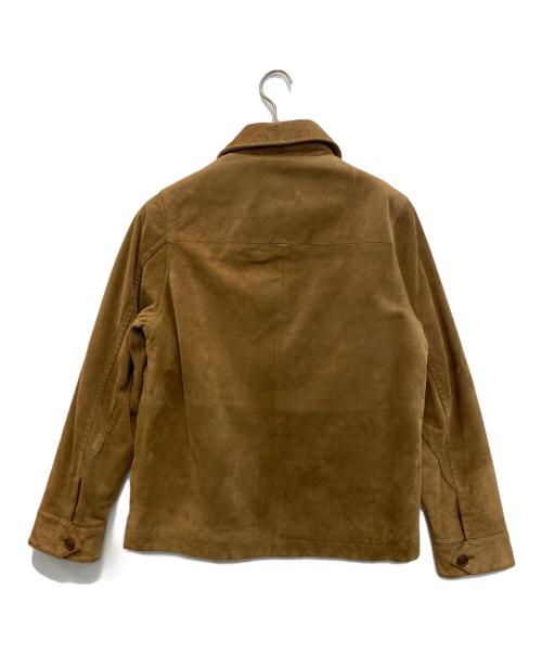 GAP（ギャップ）GAP (ギャップ) 00s 裏ボアカウレザースウェードジャケット ブラウン サイズ:xsの古着・服飾アイテム