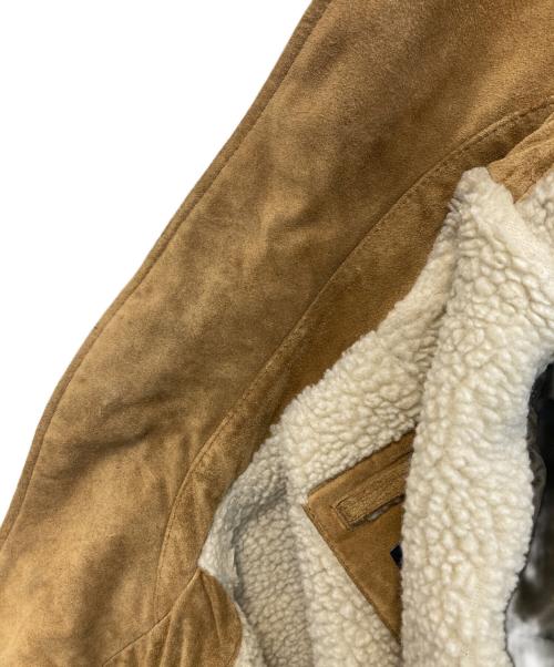 GAP（ギャップ）GAP (ギャップ) 00s 裏ボアカウレザースウェードジャケット ブラウン サイズ:xsの古着・服飾アイテム