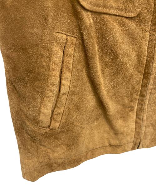 GAP（ギャップ）GAP (ギャップ) 00s 裏ボアカウレザースウェードジャケット ブラウン サイズ:xsの古着・服飾アイテム
