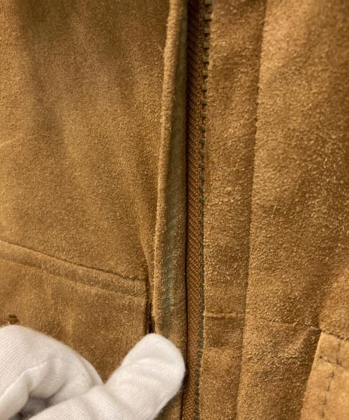 GAP（ギャップ）GAP (ギャップ) 00s 裏ボアカウレザースウェードジャケット ブラウン サイズ:xsの古着・服飾アイテム