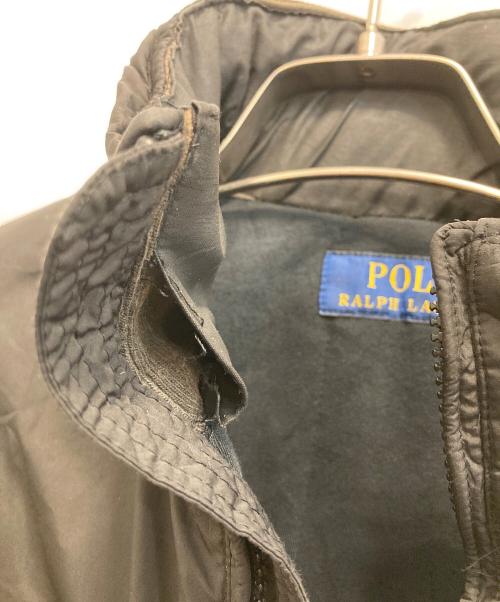 POLO RALPH LAUREN（ポロ・ラルフローレン）POLO RALPH LAUREN (ポロ・ラルフローレン) 中綿ジャケット ブラック サイズ:Sの古着・服飾アイテム
