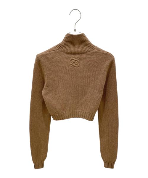 FENDI（フェンディ）FENDI (フェンディ) カシミヤニットセットアップ ブラウン サイズ:38 (40)の古着・服飾アイテム