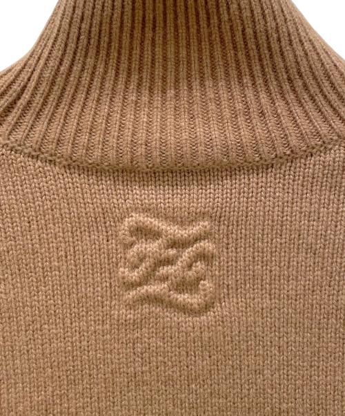 FENDI（フェンディ）FENDI (フェンディ) カシミヤニットセットアップ ブラウン サイズ:38 (40)の古着・服飾アイテム