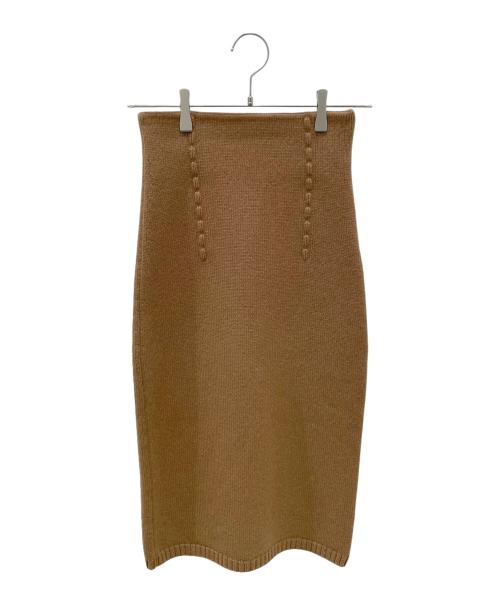 FENDI（フェンディ）FENDI (フェンディ) カシミヤニットセットアップ ブラウン サイズ:38 (40)の古着・服飾アイテム