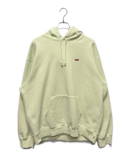 SUPREME（シュプリーム）SUPREME (シュプリーム) small box hooded sweatshirt(スモールボックスロゴフーデッドスウェットシャツ) ライトグリーン サイズ:XLの古着・服飾アイテム