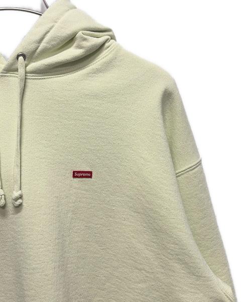 SUPREME（シュプリーム）SUPREME (シュプリーム) small box hooded sweatshirt(スモールボックスロゴフーデッドスウェットシャツ) ライトグリーン サイズ:XLの古着・服飾アイテム