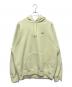 SUPREME（シュプリーム）の古着「small box hooded sweatshirt(スモールボックスロゴフーデッドスウェットシャツ)」｜ライトグリーン