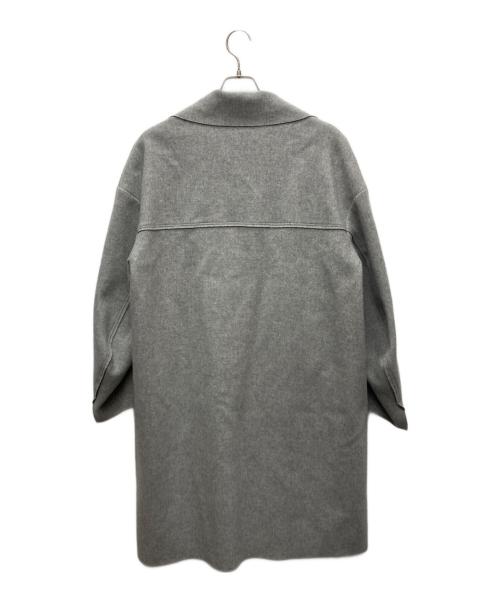 ETHOSENS（エトセンス）ETHOSENS (エトセンス) Cut off coat グレー サイズ:２の古着・服飾アイテム