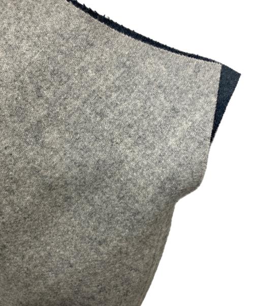 ETHOSENS（エトセンス）ETHOSENS (エトセンス) Cut off coat グレー サイズ:２の古着・服飾アイテム