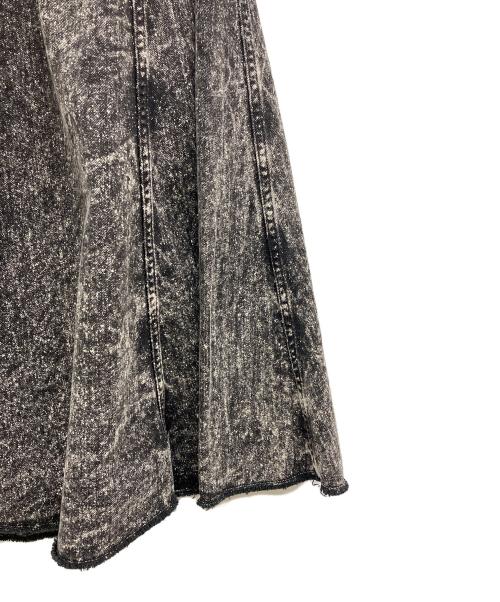 MARNI（マルニ）MARNI (マルニ) デニムフレアスカート ブラック サイズ:36の古着・服飾アイテム