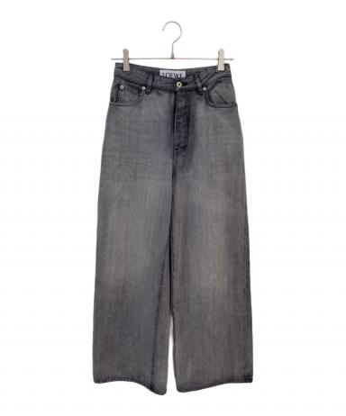 中古・古着通販】LOEWE (ロエベ) High Waisted Jeans グレー サイズ:34