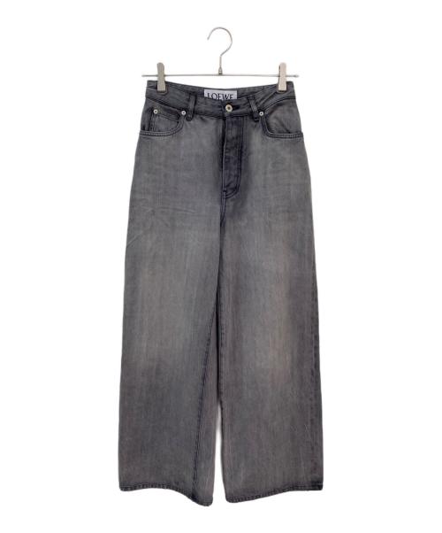 LOEWE（ロエベ）LOEWE (ロエベ) High Waisted Jeans グレー サイズ:34の古着・服飾アイテム