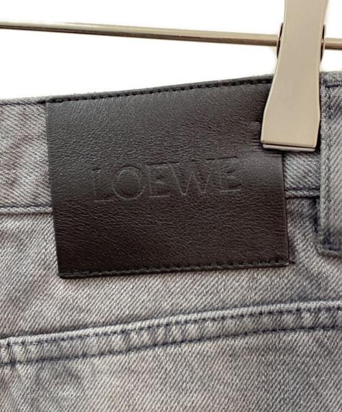 LOEWE（ロエベ）LOEWE (ロエベ) High Waisted Jeans グレー サイズ:34の古着・服飾アイテム