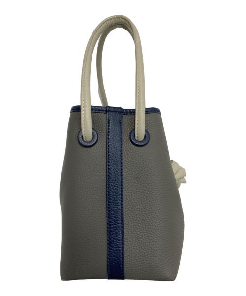 VASIC（ヴァジック）VASIC (ヴァジック) BOND 巾着バッグ グレーの古着・服飾アイテム
