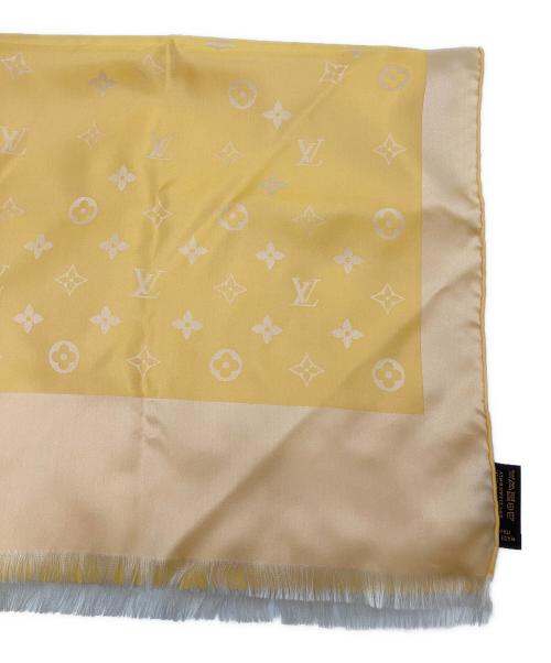 LOUIS VUITTON（ルイ ヴィトン）LOUIS VUITTON (ルイ ヴィトン) シルクスカーフ イエローの古着・服飾アイテム