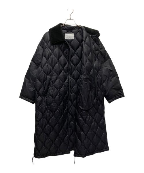 STYLE MIXER（スタイルミキサー）STYLE MIXER (スタイルミキサー) TAIONロングダウンコート ブラック サイズ:ＦＲＥＥの古着・服飾アイテム