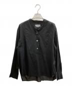 MARGARET HOWELLマーガレットハウエル）の古着「COTTON VOILE シャツ」｜ブラック