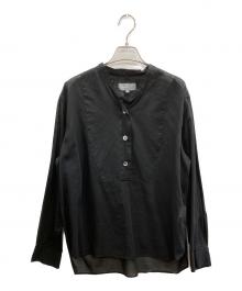 MARGARET HOWELL（マーガレットハウエル）の古着「COTTON VOILE シャツ」｜ブラック
