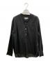 MARGARET HOWELL（マーガレットハウエル）の古着「COTTON VOILE シャツ」｜ブラック
