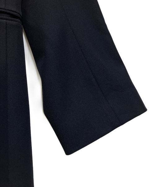 journal standard L'essage（ジャーナルスタンダード レサージュ）journal standard L'essage (ジャーナルスタンダード レサージュ) ヴィスポリギャバブレザー ネイビー サイズ:FREEの古着・服飾アイテム