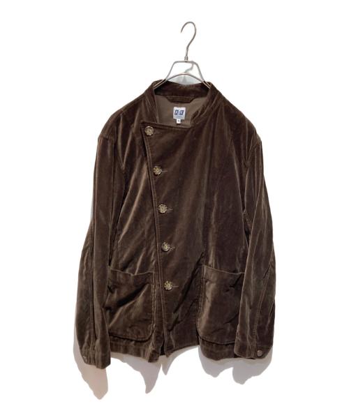 AiE（エーアイイー）AiE (エーアイイー) ベロアセットアップ ブラウン サイズ:ジャケット S/パンツ 32の古着・服飾アイテム