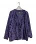 Needles（ニードルズ）の古着「V Neck Cardigan-Burnout Velvet」｜パープル