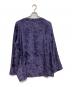 Needles (ニードルズ) V Neck Cardigan-Burnout Velvet パープル サイズ:S：13000円