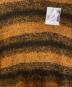 中古・古着 RAF SIMONS (ラフシモンズ) Striped Roundneck Sweater With Polaroids オレンジ サイズ:M：36000円