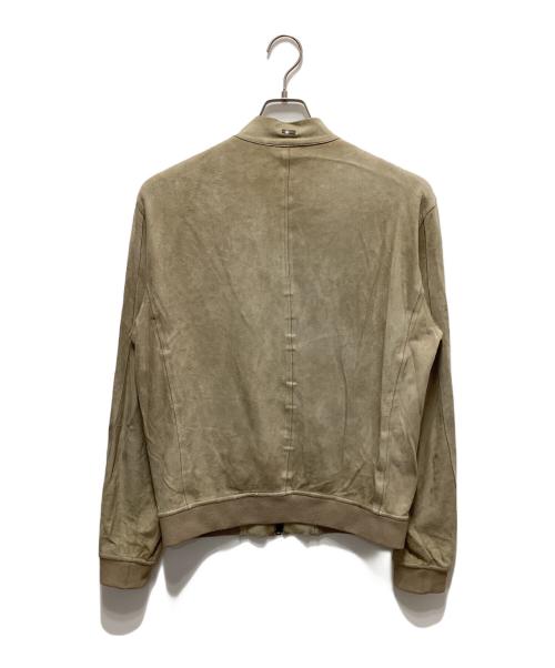 HERNO（ヘルノ）HERNO (ヘルノ) スエードレザーブルゾン ベージュ サイズ:48の古着・服飾アイテム