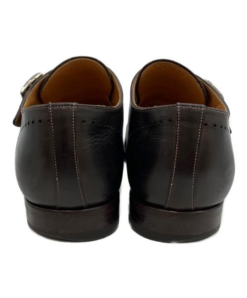 Santoni（サントーニ）Santoni (サントーニ) モンクストラップシューズ ブラウン サイズ:91/2の古着・服飾アイテム
