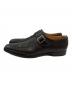 Santoni (サントーニ) モンクストラップシューズ ブラウン サイズ:91/2：7000円