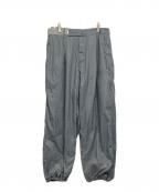 Graphpaperグラフペーパー）の古着「PERTEX QUANTUM Light Thermo Chef Pants」｜ライトグレー