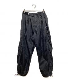 Graphpaper（グラフペーパー）の古着「PERTEX QUANTUM Light Thermo Chef Pants」｜ブラック