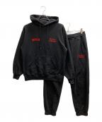 NETFLIX×The Ennoy Professionalネットフリックス×ザ エンノイ プロフェッショナル）の古着「スウェットセットアップ」｜ブラック