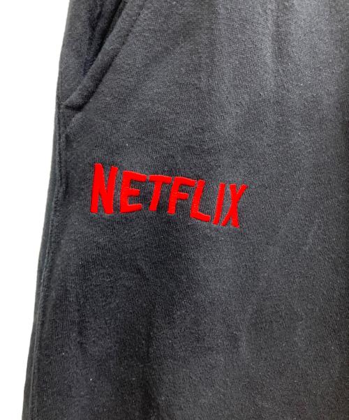 NETFLIX（ネットフリックス）NETFLIX (ネットフリックス) THE ENNOY PROFESSIONAL (ザ エンノイ プロフェッショナル) スウェットセットアップ ブラック サイズ:Mの古着・服飾アイテム