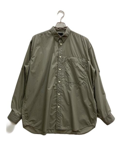 DAIWA PIER39（ダイワ ピア39）DAIWA PIER39 (ダイワ ピア39) TECH TRAVEL SHIRT グレー サイズ:Mの古着・服飾アイテム
