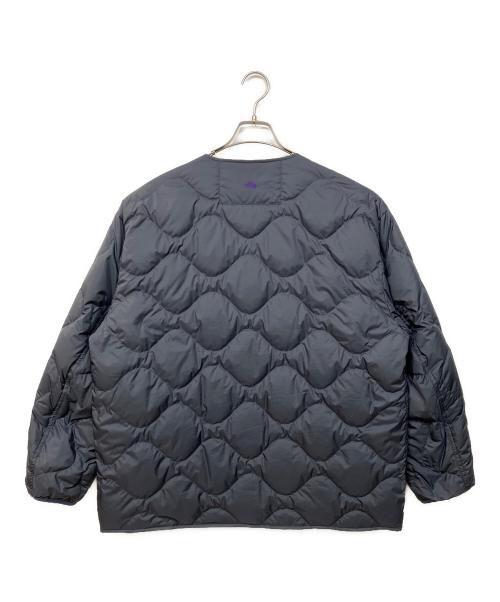 THE NORTHFACE PURPLELABEL（ザ・ノースフェイス パープルレーベル）THE NORTHFACE PURPLELABEL (ザ・ノースフェイス パープルレーベル) アウトドアウェア(フィールド リバーシブル ダウン カーディガン) ネイビー×グレー サイズ:SIZE Lの古着・服飾アイテム