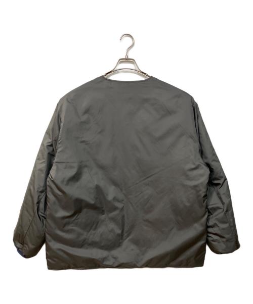 THE NORTHFACE PURPLELABEL（ザ・ノースフェイス パープルレーベル）THE NORTHFACE PURPLELABEL (ザ・ノースフェイス パープルレーベル) アウトドアウェア(フィールド リバーシブル ダウン カーディガン) ネイビー×グレー サイズ:SIZE Lの古着・服飾アイテム