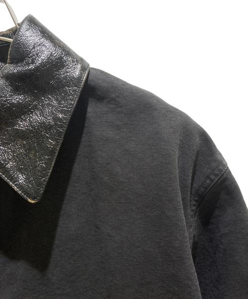 PRADA（プラダ）PRADA (プラダ) キャンバス ブリーフケース ジャケット / Navy Canvas Work Jacket ブラック サイズ:38の古着・服飾アイテム