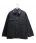 PRADA（プラダ）の古着「キャンバス ブリーフケース ジャケット / Navy Canvas Work Jacket」｜ブラック