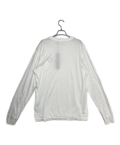 STONE ISLAND（ストーンアイランド）STONE ISLAND (ストーンアイランド) 60/2 COTTON JERSEY Tシャツ ホワイト サイズ:Lの古着・服飾アイテム