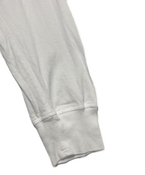 STONE ISLAND（ストーンアイランド）STONE ISLAND (ストーンアイランド) 60/2 COTTON JERSEY Tシャツ ホワイト サイズ:Lの古着・服飾アイテム