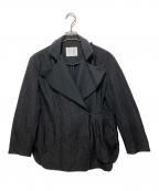 ）の古着「Grain Finish Flap Front Jacket」｜ブラック
