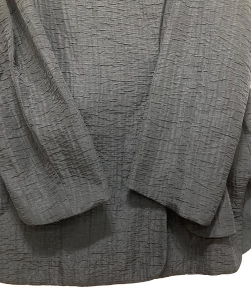 Mame Kurogouchi（マメクロゴウチ）Mame Kurogouchi (マメクロゴウチ) Grain Finish Flap Front Jacket ブラック サイズ:1の古着・服飾アイテム