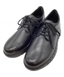ECCO（エコー）の古着「ウォーキング シューズ コンフォート」｜ブラック