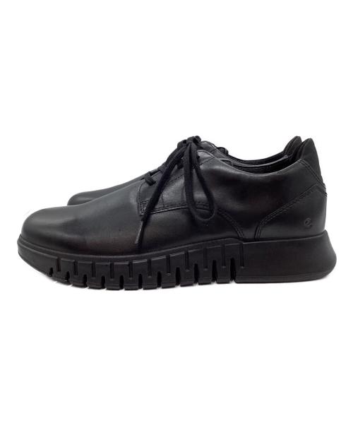 ECCO（エコー）ECCO (エコー) ウォーキング シューズ コンフォート ブラック サイズ:40の古着・服飾アイテム